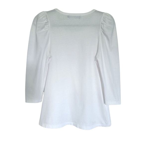 Tuckernuck Pomander Place White Vesty Long Sleeve Crewneck Size Small - Picture 6 of 8